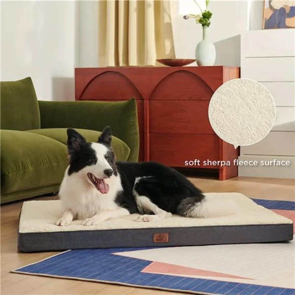 Dog Bed for Medium Dogs - Orthopedic Dog Beds with Removable Washable Cover